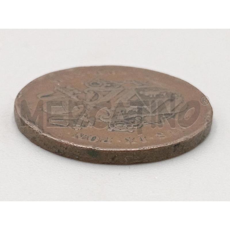 MONETA 2 BAIOCCHI 1852 R | Mercatino dell'Usato Moncalieri bengasi 3