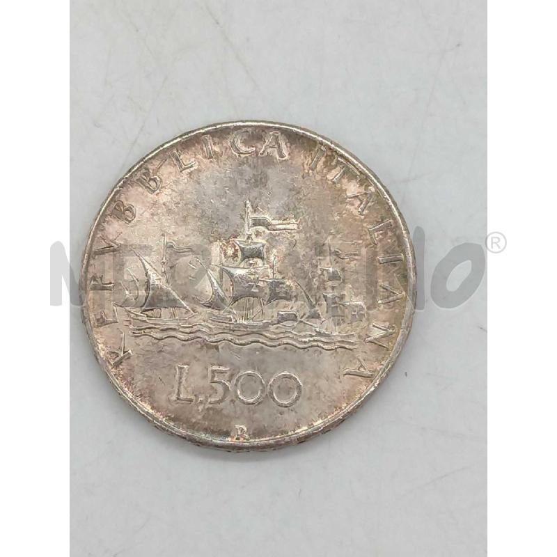 MONETA 500 LIRE REPUBBLICA ITALIANA 1966 | Mercatino dell'Usato Moncalieri bengasi 1