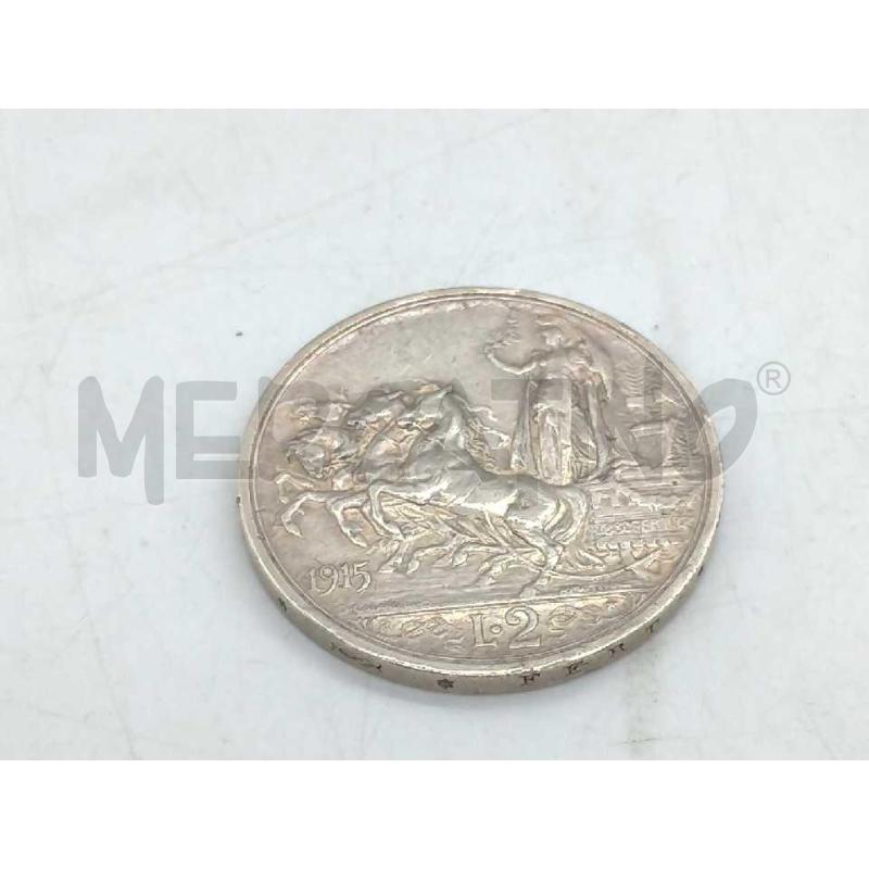 MONETA LIRE 2 1915 | Mercatino dell'Usato Moncalieri bengasi 3