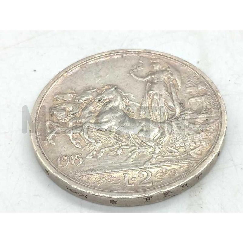 MONETA LIRE 2 1915 | Mercatino dell'Usato Moncalieri bengasi 4
