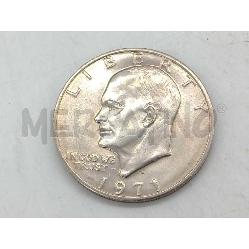 MONETA UN DOLLARO USA 1971  | Mercatino dell'Usato Moncalieri bengasi 1