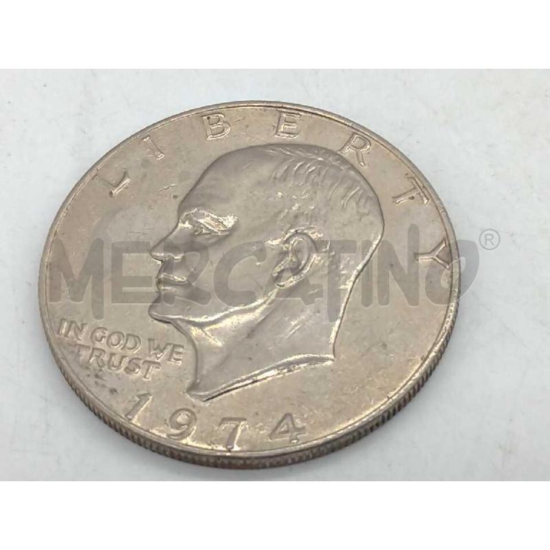 MONETA UN DOLLARO USA 1974 | Mercatino dell'Usato Moncalieri bengasi 1