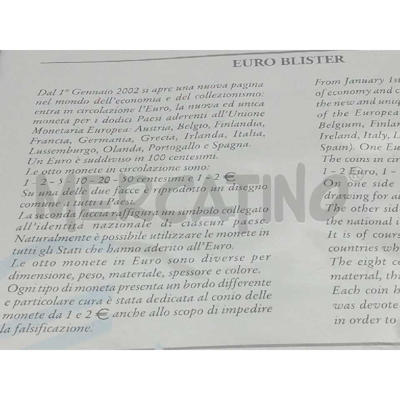 MONETE EURO BLISTER 2 | Mercatino dell'Usato Moncalieri bengasi 4