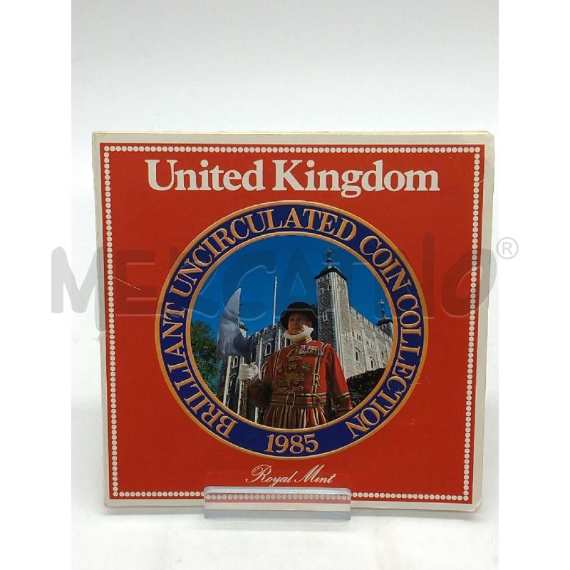 MONETE UNITED KINGDOM SERIE ROYAL MINT 1985 SIGILLATO  | Mercatino dell'Usato Moncalieri bengasi 1