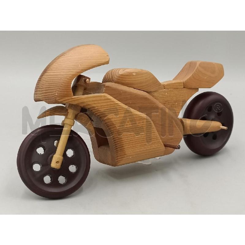 MOTOCICLETTA LEGNO SOPRAMMBILE PIOLO MANCANTE | Mercatino dell'Usato Moncalieri bengasi 2