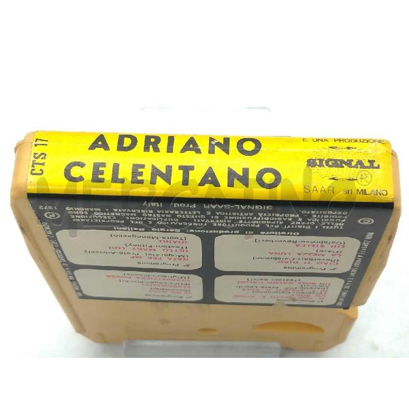 MUSICASSETTA STEREO 8 ADRIANO CELENTANO  | Mercatino dell'Usato Moncalieri bengasi 5