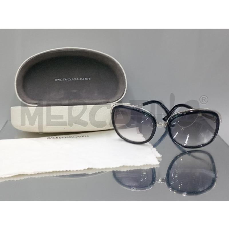 OCCHIALI DONNA BALENCIAGA NERI ASTINE METALLO | Mercatino dell'Usato Moncalieri bengasi 1