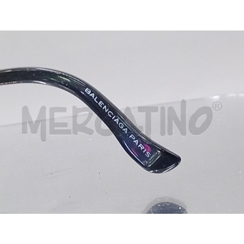 OCCHIALI DONNA BALENCIAGA NERI ASTINE METALLO | Mercatino dell'Usato Moncalieri bengasi 3