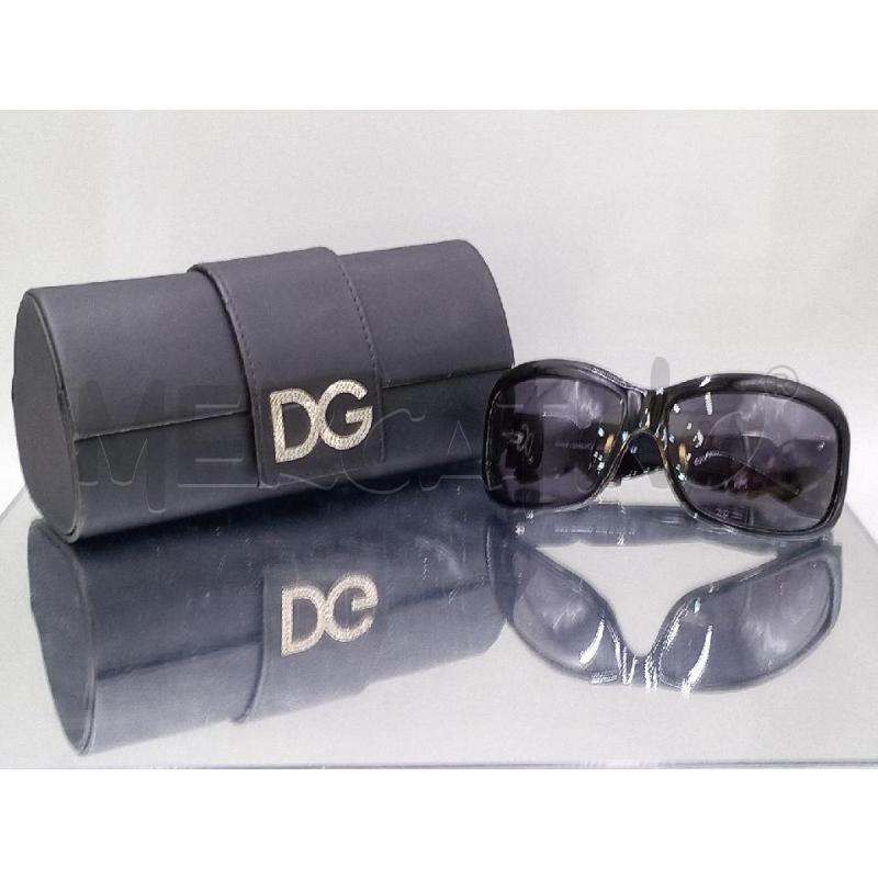 OCCHIALI DONNA D&G SOLE NERI LOGO LATERALE DG4028 | Mercatino dell'Usato Moncalieri bengasi 1