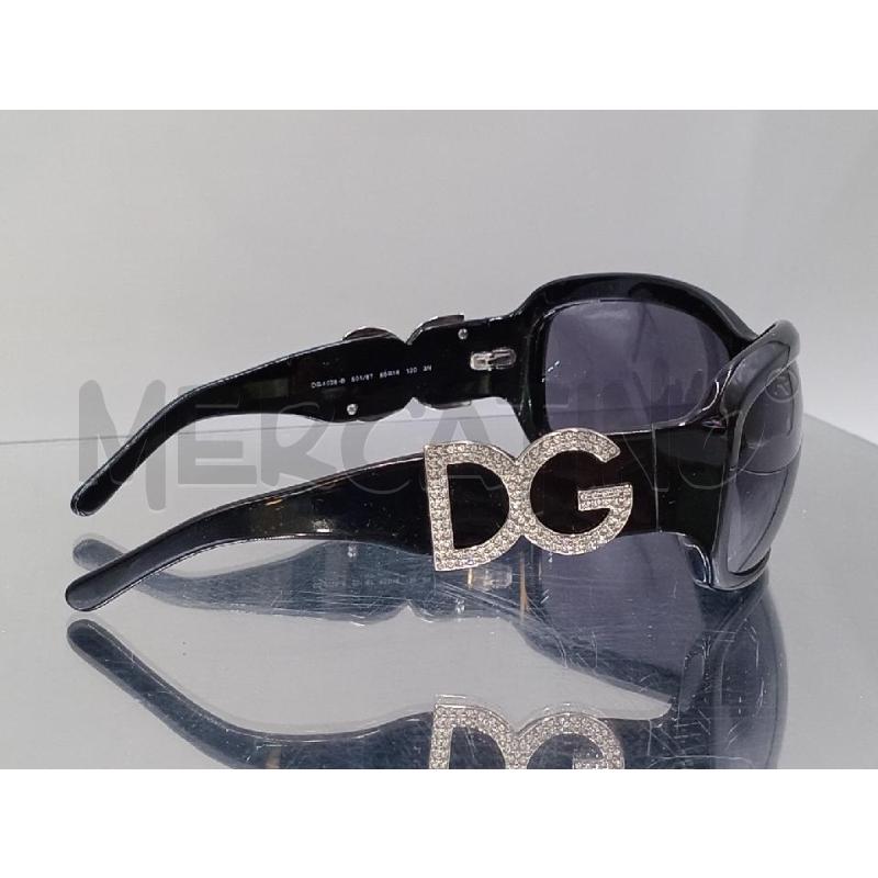 OCCHIALI DONNA D&G SOLE NERI LOGO LATERALE DG4028 | Mercatino dell'Usato Moncalieri bengasi 5