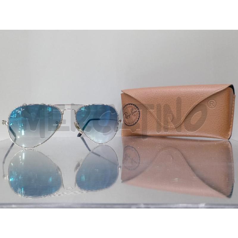 OCCHIALI RAY AVIATOR BAN 2035 LENTI AZZURRATE | Mercatino dell'Usato Moncalieri bengasi 1