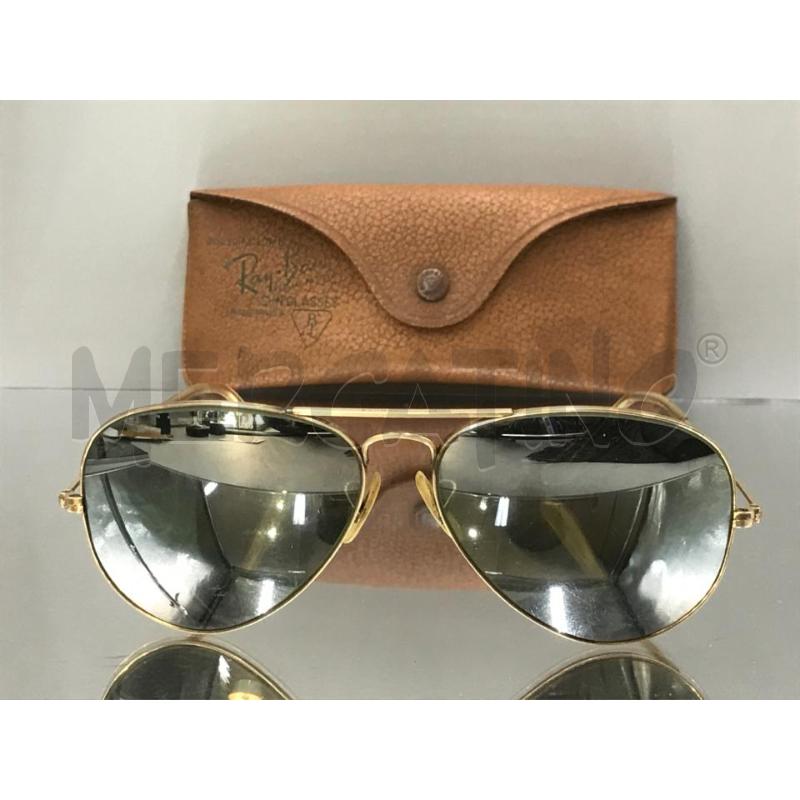 OCCHIALI RAY BAN AVIATOR 1/10 12K DORATO | Mercatino dell'Usato Moncalieri bengasi 3
