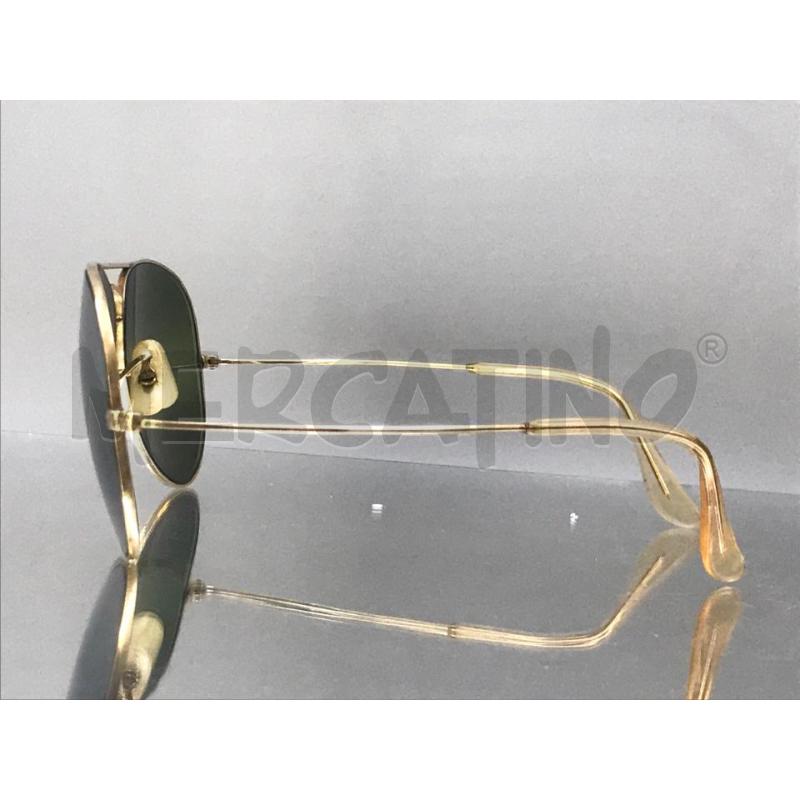 OCCHIALI RAY BAN AVIATOR 1/10 12K DORATO | Mercatino dell'Usato Moncalieri bengasi 4