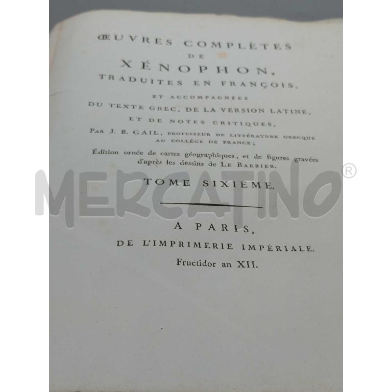 OPERA INCOMPLETA XENOPHON  | Mercatino dell'Usato Moncalieri bengasi 2