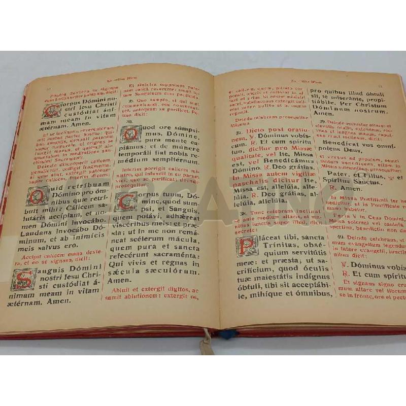 ORDO HEBDOMADAE SANCTAE INSTAURATUS DAVERIO MEDIOLANI EDITIO IUXTA TYPICAM VATICANAM LINGUA LATINA | Mercatino dell'Usato Moncalieri bengasi 4