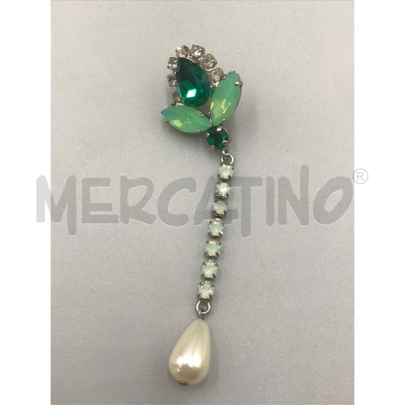 ORECCHINI PRINCIPESSA GLAM VERDI | Mercatino dell'Usato Moncalieri bengasi 3