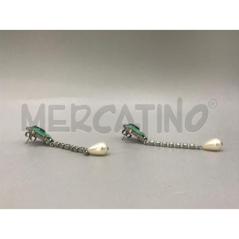 ORECCHINI PRINCIPESSA GLAM VERDI | Mercatino dell'Usato Moncalieri bengasi 5