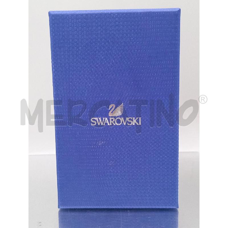 ORECCHINI SWAROVSKI CERCHI CON STRASS SANGUE DI PICCIONE  | Mercatino dell'Usato Moncalieri bengasi 5