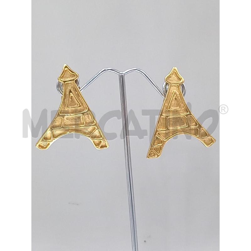 ORECCHINI YVES SAINT LAURENT TOUR EIFFEL DORATI CLIPS | Mercatino dell'Usato Moncalieri bengasi 1