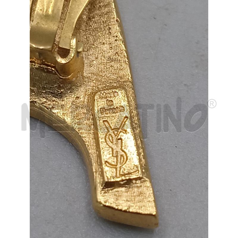 ORECCHINI YVES SAINT LAURENT TOUR EIFFEL DORATI CLIPS | Mercatino dell'Usato Moncalieri bengasi 5