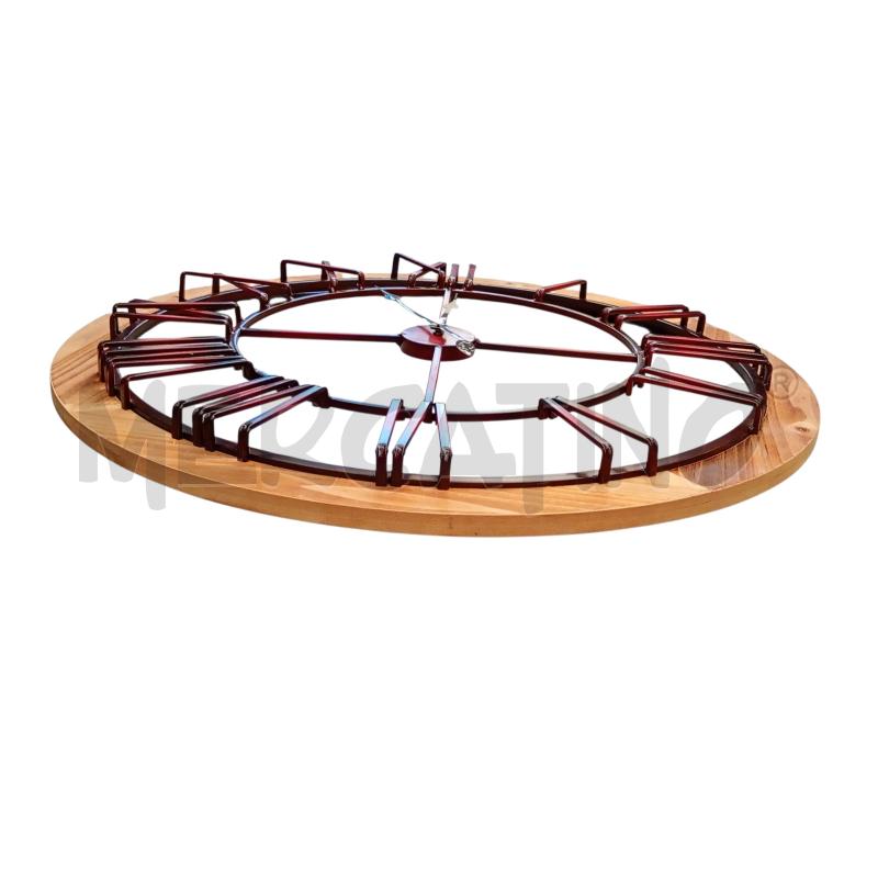 OROLOGIO DA MURO GIGANTE LEGNO | Mercatino dell'Usato Moncalieri bengasi 2