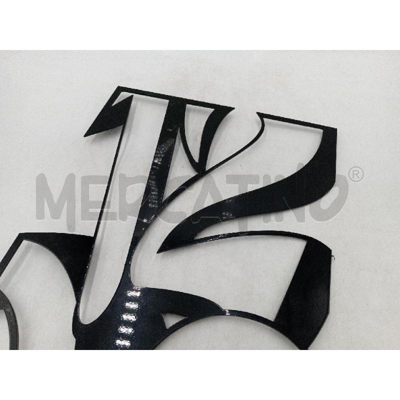 OROLOGIO DA PARETE STILE DESIGN METALLO NERO LUCIDO  | Mercatino dell'Usato Moncalieri bengasi 3