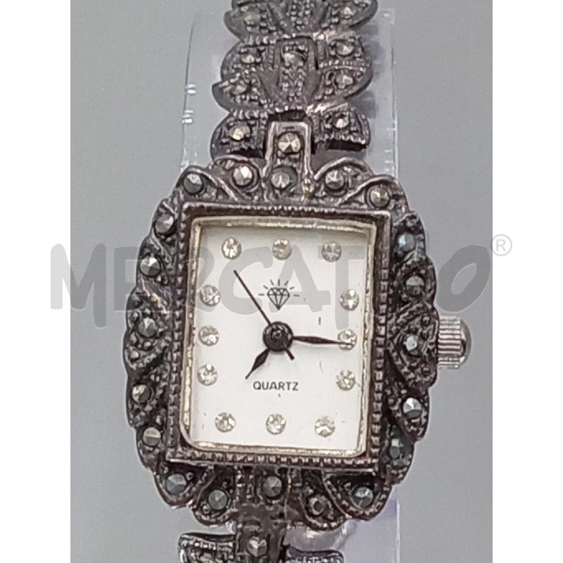 OROLOGIO DA POLSO ART DECO' ARGENTATO PILA DA SOSTITUIRE | Mercatino dell'Usato Moncalieri bengasi 1