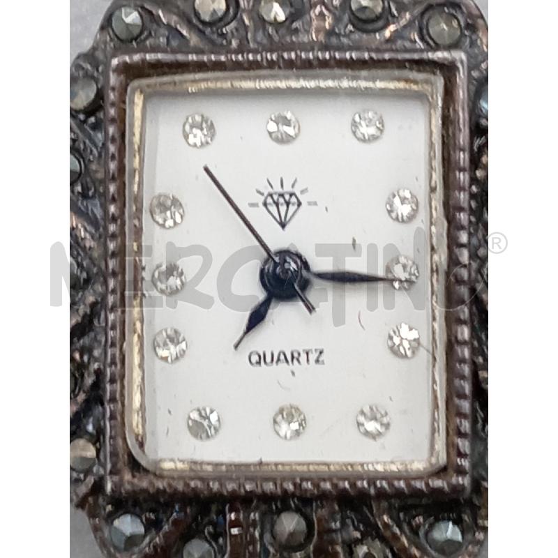 OROLOGIO DA POLSO ART DECO' ARGENTATO PILA DA SOSTITUIRE | Mercatino dell'Usato Moncalieri bengasi 4