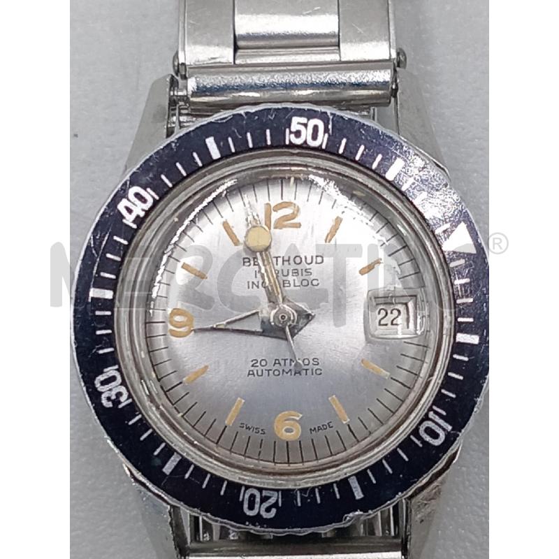 OROLOGIO DA POLSO BERTHOUD SUBACQUEO GHIERA GIREVOLE FUNZIONANTE | Mercatino dell'Usato Moncalieri bengasi 5