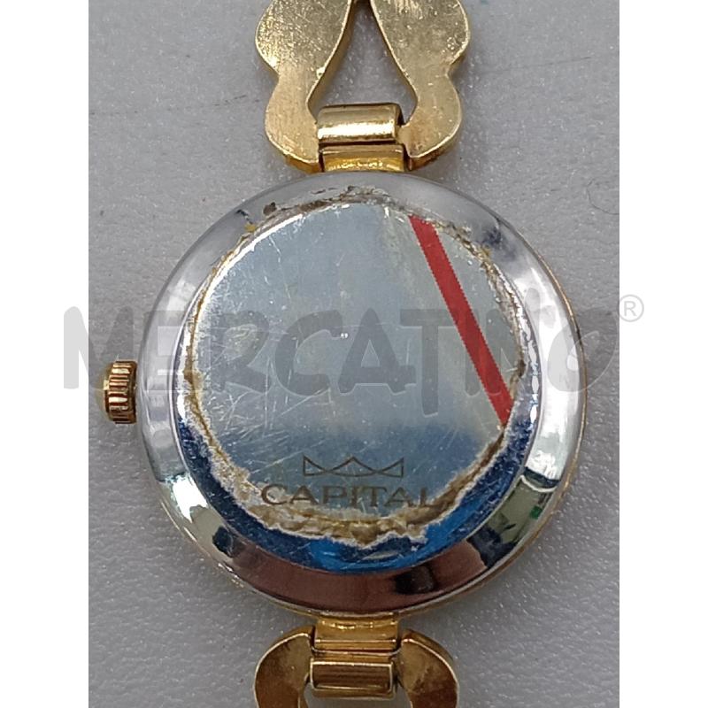 OROLOGIO DA POLSO CAPITAL DONNA DORATO | Mercatino dell'Usato Moncalieri bengasi 2