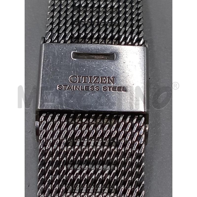 OROLOGIO DA POLSO CITIZEN ECO DRIVE ARGENTATO CINTURINO REGOLABILE  | Mercatino dell'Usato Moncalieri bengasi 3