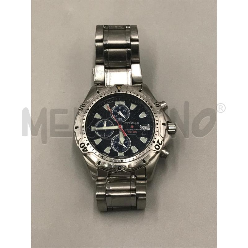 OROLOGIO DA POLSO CITIZEN PRO MASTER QUADRANTE BLU FUNZIONANTE | Mercatino dell'Usato Moncalieri bengasi 1