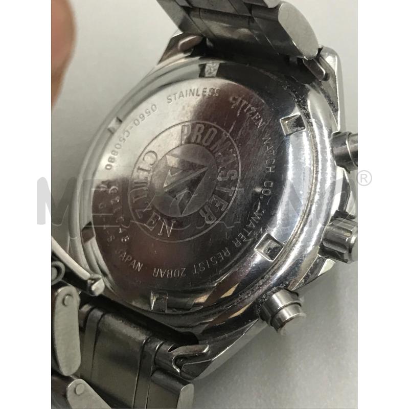 OROLOGIO DA POLSO CITIZEN PRO MASTER QUADRANTE BLU FUNZIONANTE | Mercatino dell'Usato Moncalieri bengasi 3