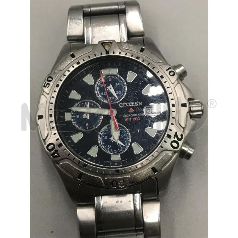 OROLOGIO DA POLSO CITIZEN PRO MASTER QUADRANTE BLU FUNZIONANTE | Mercatino dell'Usato Moncalieri bengasi 4