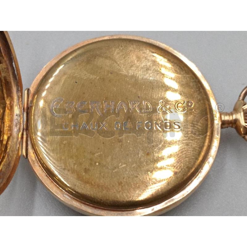 OROLOGIO DA POLSO EBERHARD DORATO DA TASCHINO FUNZIONANTE | Mercatino dell'Usato Moncalieri bengasi 3