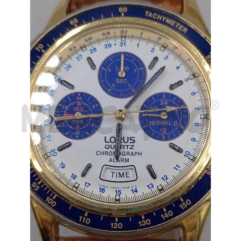OROLOGIO DA POLSO LORUS CHRONOGRAF FUNZIONANTE | Mercatino dell'Usato Moncalieri bengasi 2