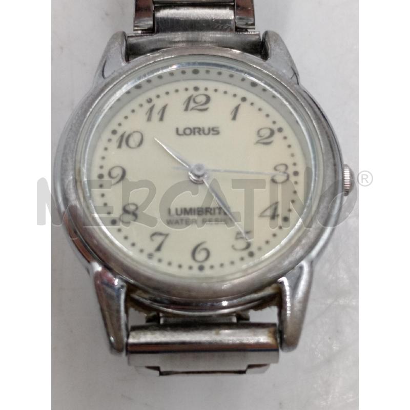 OROLOGIO DA POLSO LORUS DONNA CON IMPERFEZIONI PILA DA SOSTITUIRE | Mercatino dell'Usato Moncalieri bengasi 2