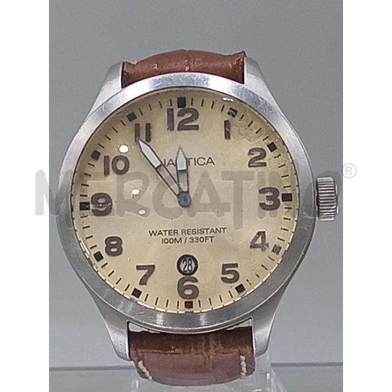 OROLOGIO DA POLSO NAUTICA WATER RESISTANT 100 METERS  | Mercatino dell'Usato Moncalieri bengasi 1