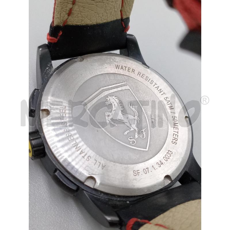 OROLOGIO DA POLSO SCUDERIA FERRARI SPORT FUNZIONANTE | Mercatino dell'Usato Moncalieri bengasi 2