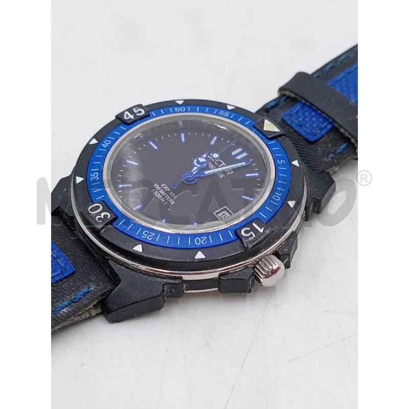 OROLOGIO DA POLSO SECTOR NERO BLU PILA DA SOSTITUIRE | Mercatino dell'Usato Moncalieri bengasi 3