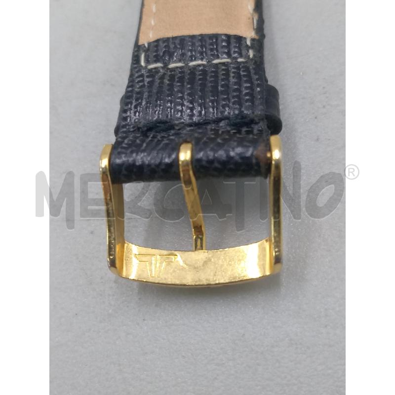 OROLOGIO DA POLSO SEICO CASSA QUADRATA DORATO CINTURINO NERO  | Mercatino dell'Usato Moncalieri bengasi 3