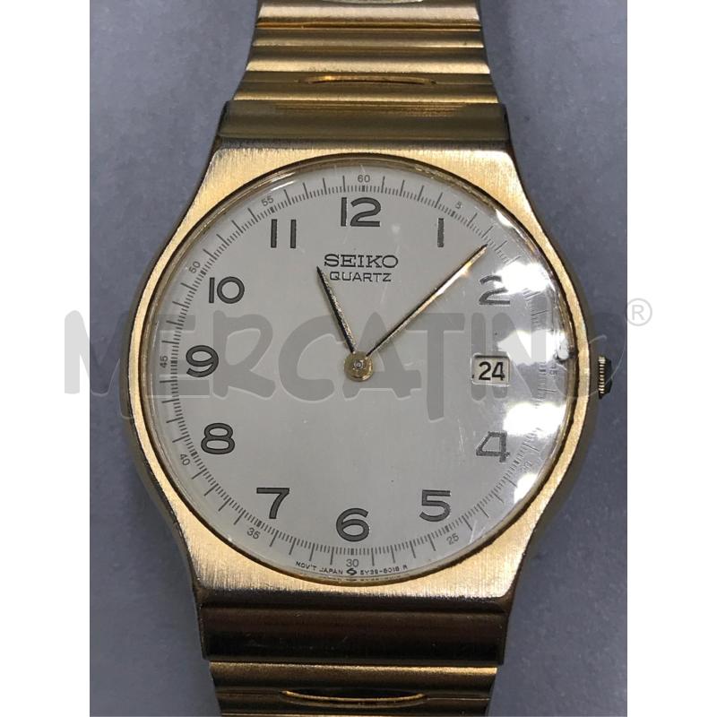 OROLOGIO DA POLSO SEIKO DORATO  5Y39 8000 | Mercatino dell'Usato Moncalieri bengasi 2