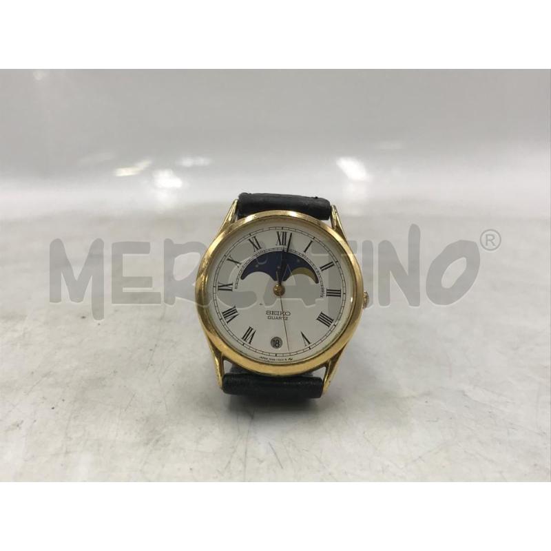 OROLOGIO DA POLSO SEIKO FASE LUNARE PILA DA SOSTITUIRE | Mercatino dell'Usato Moncalieri bengasi 1