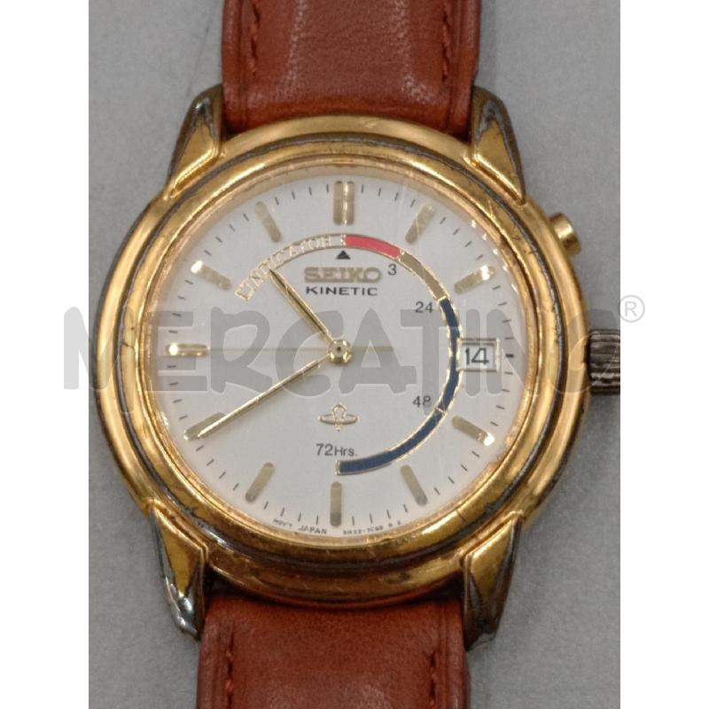 OROLOGIO DA POLSO SEIKO KINETIC DORATO FUNZIONANTE | Mercatino dell'Usato Moncalieri bengasi 5