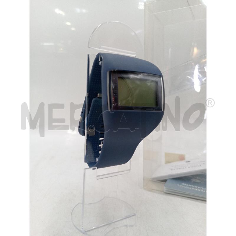 OROLOGIO DA POLSO STILE DESIGN ODM GOMMATO COLOR AZZURRO C/SCATOLA  | Mercatino dell'Usato Moncalieri bengasi 2