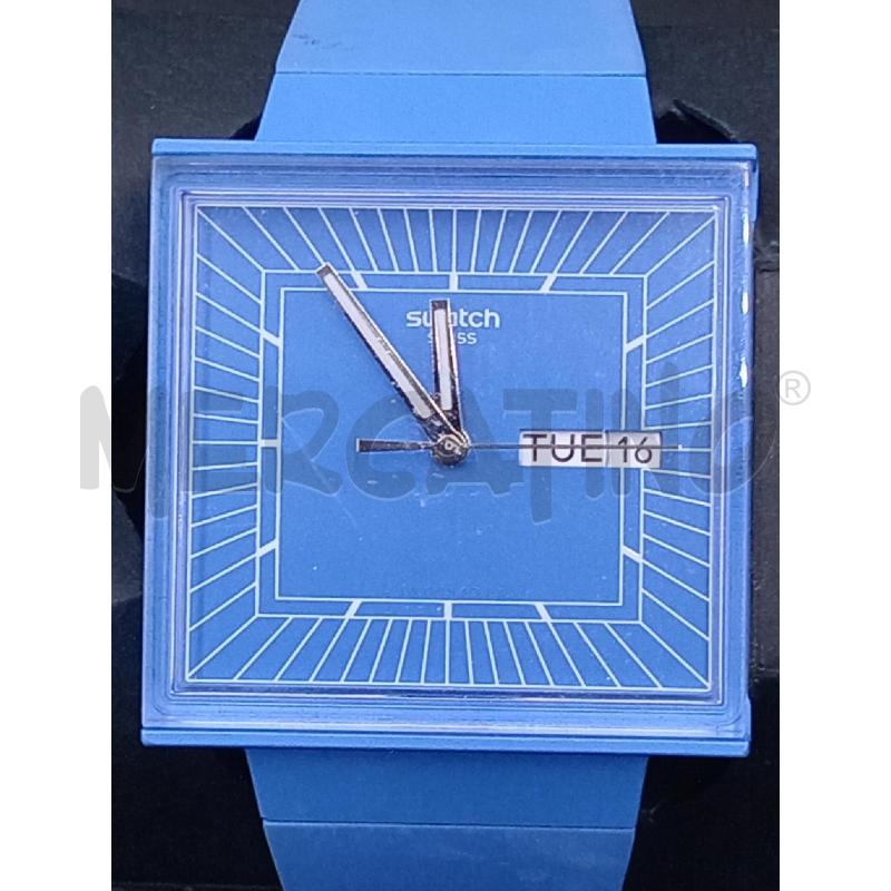 OROLOGIO DA POLSO SWATCH AZZURRO | Mercatino dell'Usato Moncalieri bengasi 1