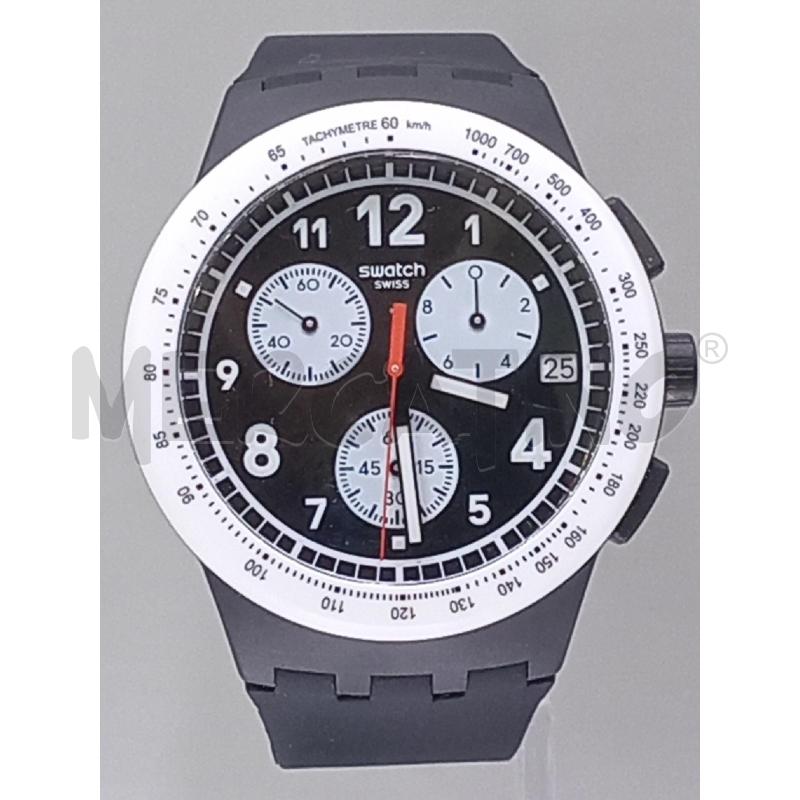 OROLOGIO DA POLSO SWATCH BIANCO NERO  | Mercatino dell'Usato Moncalieri bengasi 1