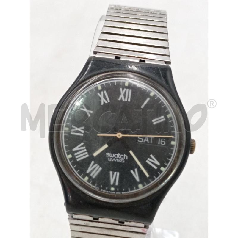 OROLOGIO DA POLSO SWATCH BLACK DEAL VINTAGE PILA DA SOSTITUIRE | Mercatino dell'Usato Moncalieri bengasi 1