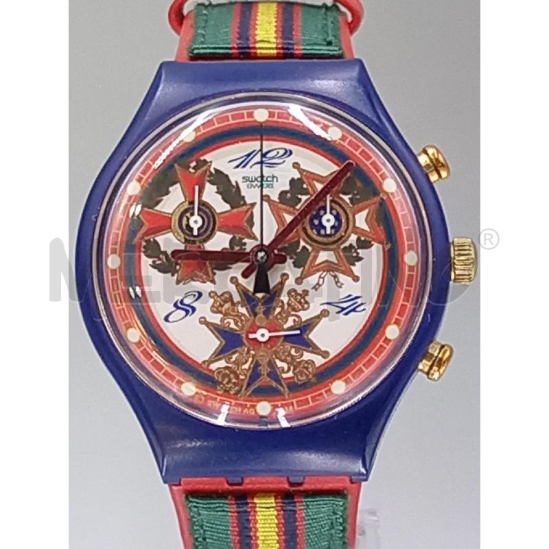 OROLOGIO DA POLSO SWATCH CHRONO 1995 SCN116 | Mercatino dell'Usato Moncalieri bengasi 1