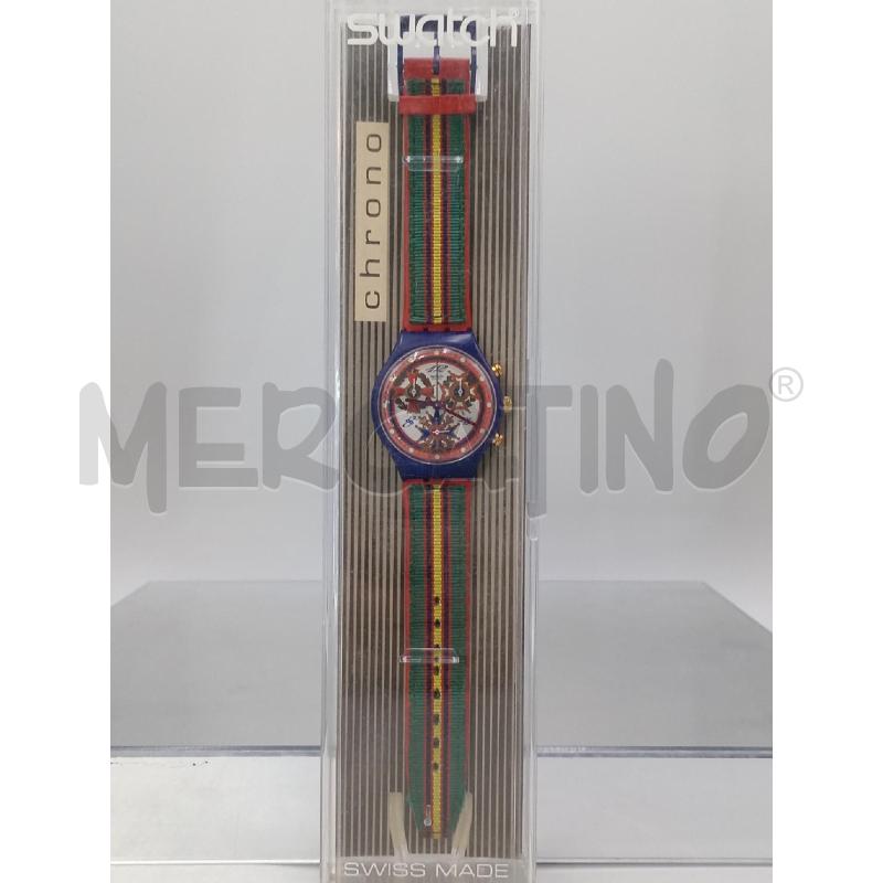 OROLOGIO DA POLSO SWATCH CHRONO 1995 SCN116 | Mercatino dell'Usato Moncalieri bengasi 5